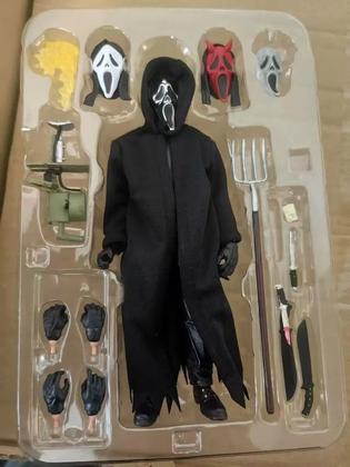 Action figure ghostface panico scream ultimate boneco 18cm