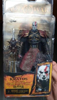 Imagem de Action Figure God Of War Kratos 20 Cm  Articulado Boneco Game Colecionavel