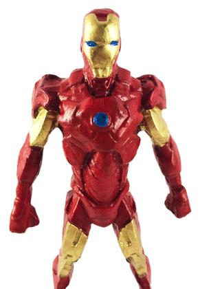 Imagem de Action Figure Homem De Ferro 23cm Resina Vingadores Ironman