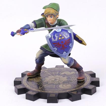 Imagem de Action figure link the legend of zelda game estatua boneco 22cm