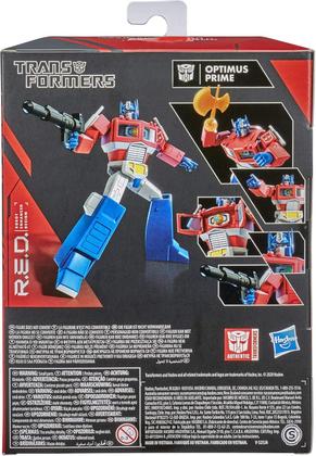 Imagem de Action Figure Optimus Prime Transformers RED Com Acessórios