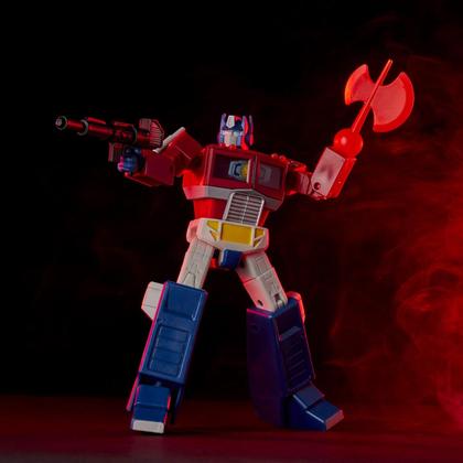 Imagem de Action Figure Optimus Prime Transformers RED Com Acessórios