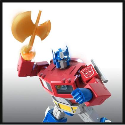 Imagem de Action Figure Optimus Prime Transformers RED Com Acessórios