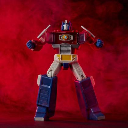 Imagem de Action Figure Optimus Prime Transformers RED Com Acessórios