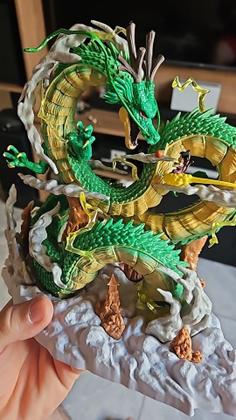 Action Figure Shenlong Dragon Ball Z Estatueta Colecionavel