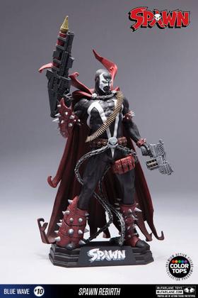 Imagem de Action Figure Spawn Rebirth Color Tops 10 Blue Wave McFarlane Toys