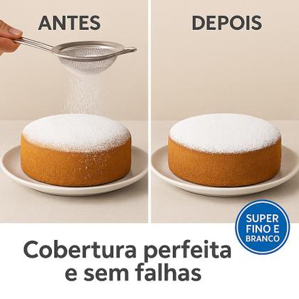 Imagem de AÇUCAR MAVALERIO 1kg CONFEITERO MAVALÉRIO PROFISSIONAL