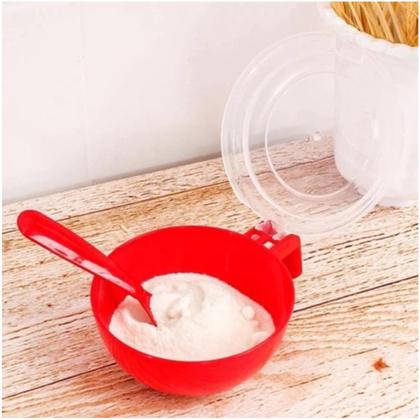 Imagem de Acucareiro C/ Colher Vermelho