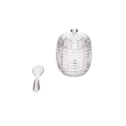 Imagem de Açucareiro De Cristal Com Colher E Tampa 210ml - Lyor