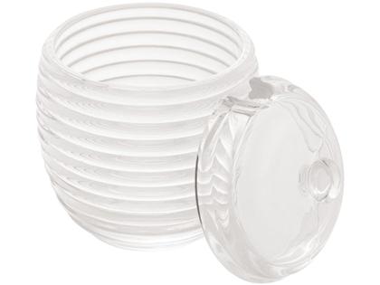 Imagem de Açucareiro de Cristal com Tampa e Colher Lyor - Colméia