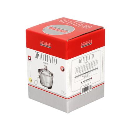 Imagem de Açucareiro Graffiato De Vidro C/Colher Para Mesa 200ml