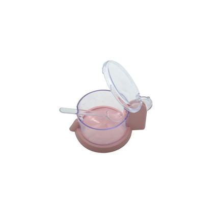 Imagem de Açucareiro Plástico com Colher Rosa - Plastutti