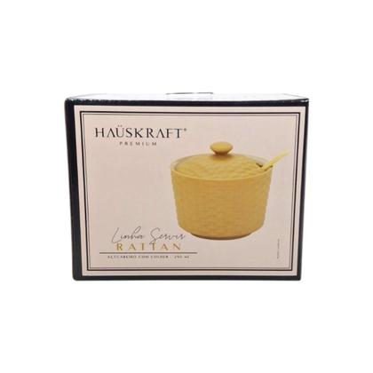 Imagem de Açucareiro Porcelana 290ml Com Colher Clássico Café Da Manhã