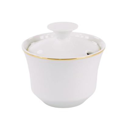 Imagem de Açucareiro Porcelana Schmidt - Dec. Itamaraty Filetado Ouro 0010