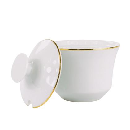 Imagem de Açucareiro Porcelana Schmidt - Dec. Itamaraty Filetado Ouro 0010