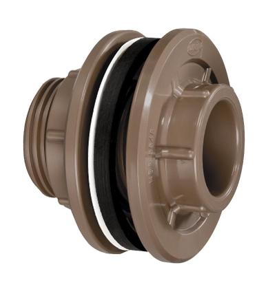 Imagem de Adaptador 1/2 P/ Caixa D' Água 20mm C/ Borracha de Vedação