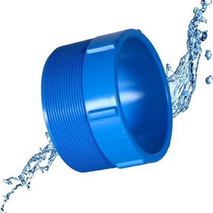 Imagem de Adaptador 100 x 4 Pol Soldável Com Rosca Macho - Viqua