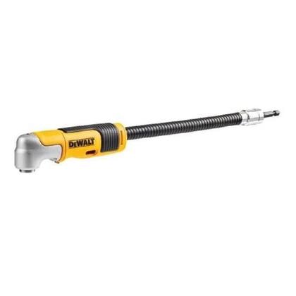 Imagem de Adaptador Angular 90º p/ Parafusadeira 1/4" Dewalt DWAMRASET 4 em 1 Flexível