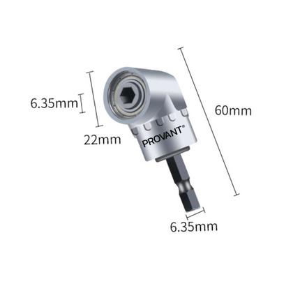 Imagem de Adaptador Angular Magnético 1/4 Para Furadeira e Parafusadeira 105 Graus