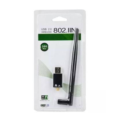 Imagem de Adaptador Antena Wifi para computador Wireless Usb - Altomex - Altomex