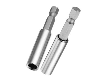 Imagem de Adaptador Bits Magnético 60mm Encaixe 14 Aço Cr-v C/ 10 Pc