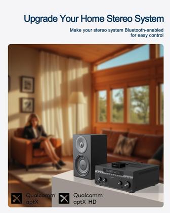 Imagem de Adaptador Bluetooth para RCA ELEVENKR para receptor estéreo