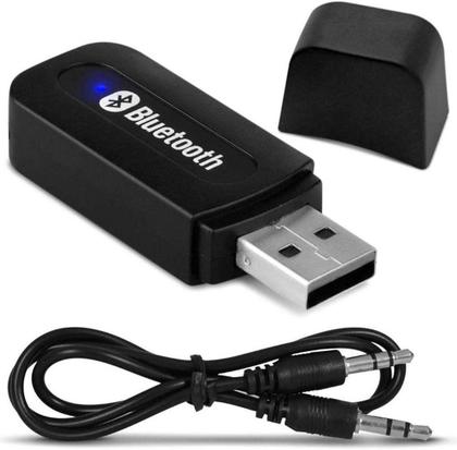 Imagem de Adaptador Bluetooth Receptor Wireless Usb Musica Carro P2