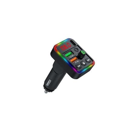 Imagem de Adaptador Bluetooth Tipo-C Para Carro, Carregador Rápido, Transmissor FM, Reprodutor De Música MP3,