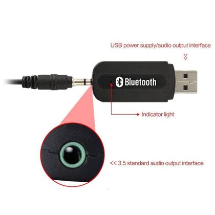 Imagem de Adaptador Bluetooth Transmissor receiver Audio P2