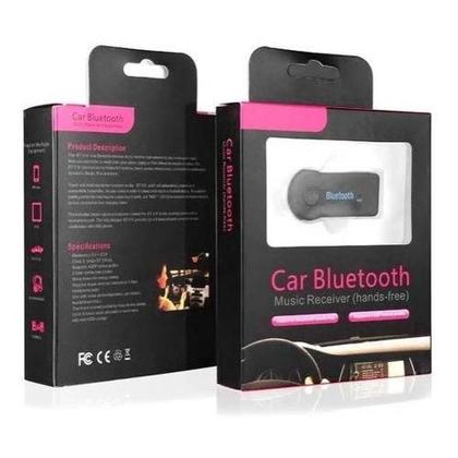 Imagem de Adaptador Bluetooth Veicular P2 Receptor Conversor para Carro.