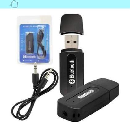 Adaptador Bluetooth Yet-M Com Cabo P2 Alta Qualidade - So Produto Imagem de Adaptador Bluetooth Yet-M Com Cabo P2 Alta Qualidade
