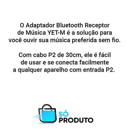 Imagem de Adaptador Bluetooth Yet-M Transforme Seu Sistema De Som