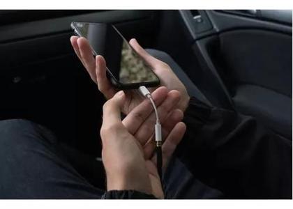 Imagem de Adaptador Cabo Lightning Para P2 E Lightning