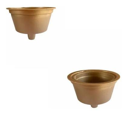 Imagem de Adaptador Capsulas 3 Corações Para Maquina Dolcegusto DOURADO