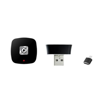 Imagem de Adaptador Carplay Sem Fio Colorido RGB EKIY Mini Smart Box Bluetooth WiFi Conexão Automática Para