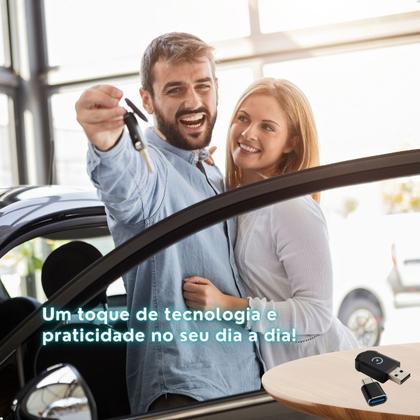 Imagem de Adaptador Carplay Sem Fio Multimidia Carro Android e IOS USB