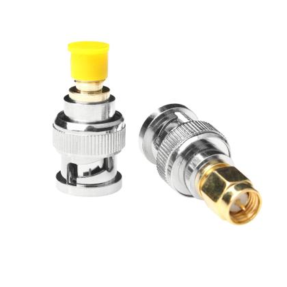 Imagem de Adaptador coaxial RF TJMD SMA para BNC: kits de 3 conjuntos de 12 unidades