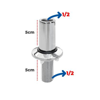 Imagem de Adaptador Com Regulagem + Extensor Prolongador Para Torneira