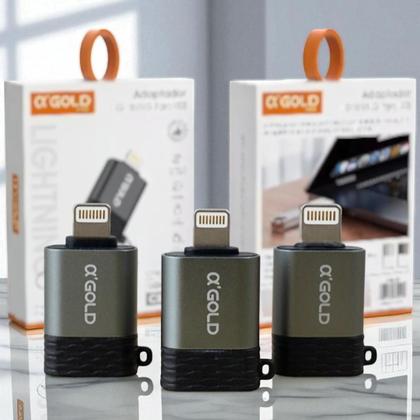 Imagem de Adaptador Compatível Com iPhone Usb Mod: Cba-22 Agold