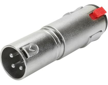 Imagem de Adaptador Conector Xlr Macho Para P10 Jack Fêmea Mono/stereo