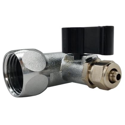 Imagem de Adaptador Conexão 1/2 para 1/4 com Registro Compatível com Purificador de Água Electrolux PE10X