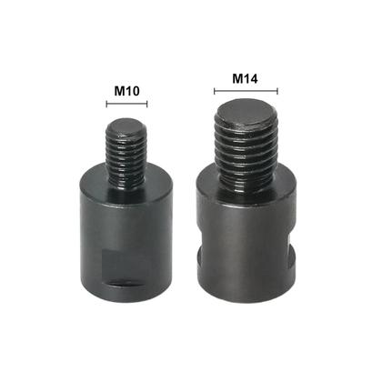 Imagem de Adaptador Conversor De Rosca M14 Para M10 Preto Para Conector De Interface De Esmerilhadeira Angular