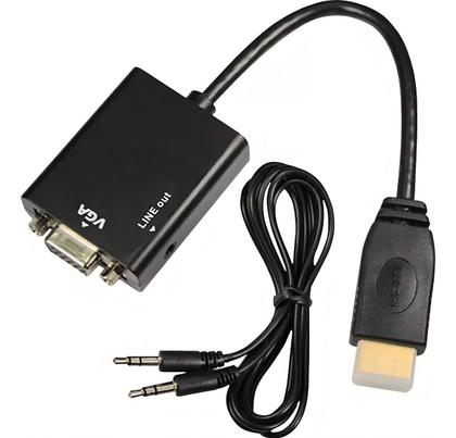 Imagem de Adaptador Conversor De Vga Para Hdmi - Com Som Áudio HdmiVga00