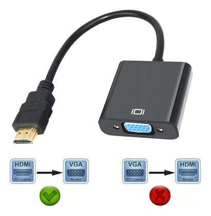 Imagem de Adaptador Conversor De Vga Para Hdmi - Com Som Áudio HdmiVga00