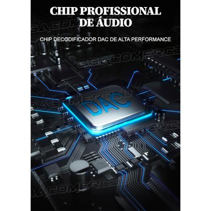 Imagem de Adaptador Conversor do Fone De ouvido Para Entrada Tipo C