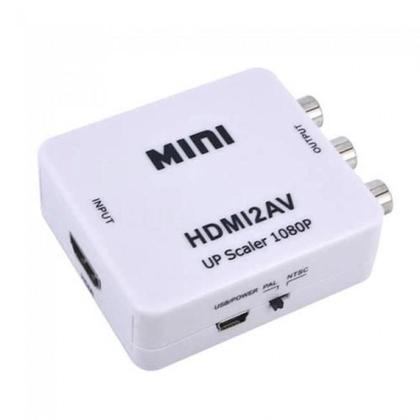 Imagem de Adaptador Conversor hdmi para video composto RCA AV