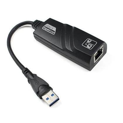 Imagem de Adaptador Conversor Placa Rede Rj45 Usb Internet Notebook Pc 10/100/1000 usb 3.0   adlan