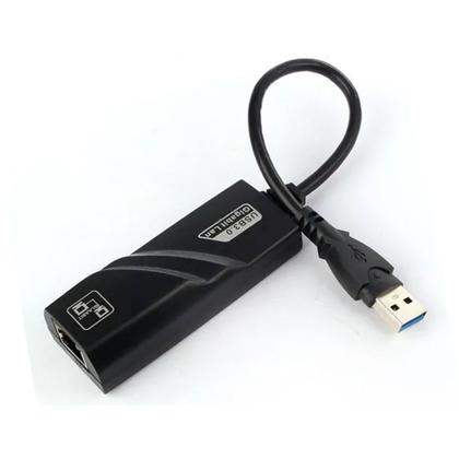 Adaptador Conversor Placa Rede Rj45 Usb Internet Notebook Pc 10/100/1000 usb 3.0 adlan - NBC Imagem de Adaptador Conversor Placa Rede Rj45 Usb Internet Notebook Pc 10/100/1000 usb 3.0 adlan
