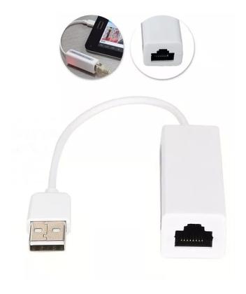 Imagem de Adaptador Conversor Placa Rede Rj45 Usb Internet Notebook Pc