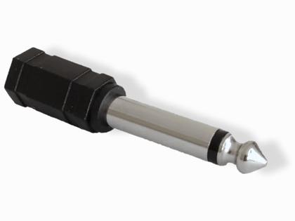 Imagem de Adaptador conversor plug p2/j2 p/ p10 mono cabo violão 05un